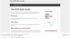 Desktop Screenshot of ditastyle.com